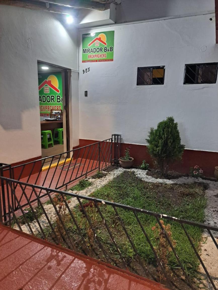 Mirador Backpackers B&B Huaraz  Dış mekan fotoğraf